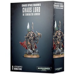 Chaos Space Marines Chaos Lord  In Terminator Armour 43-12